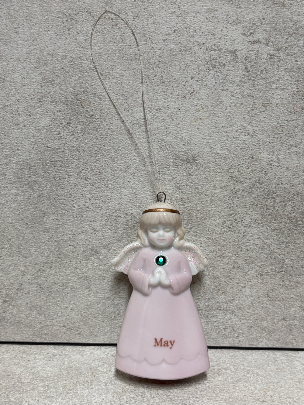 Ceramic 'May' Angel Ornament